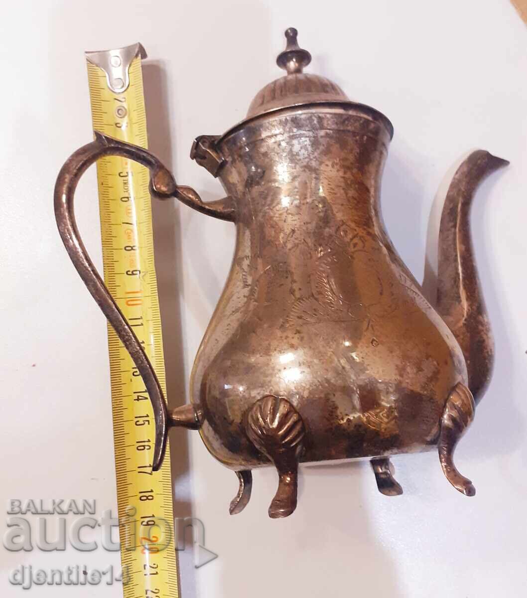 Licitație Ceainic vechi argintat