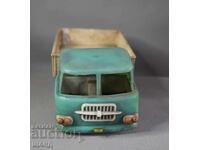 Veche jucărie bulgărească din plastic din perioada socialistă, model camion