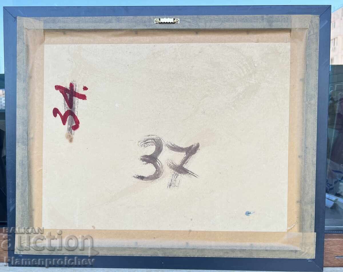 Delivery of UNIQUE OIL PAINTING SIGNED AND DATED