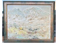 УНИКАТ КАРТИНА МАСЛО  ПОДПИСАНА И ДАТИРАНА