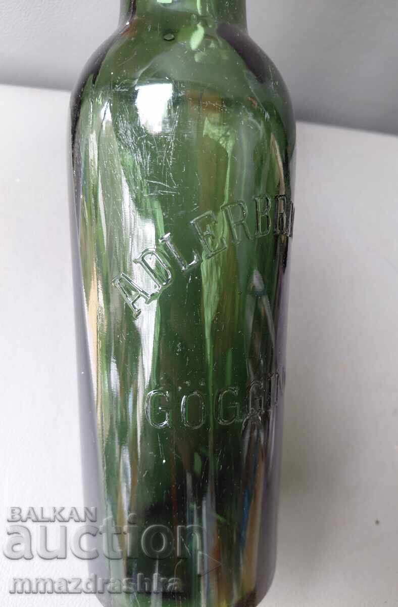 120-year-old beer bottle with price € 0.01 | 0.02 BGN
