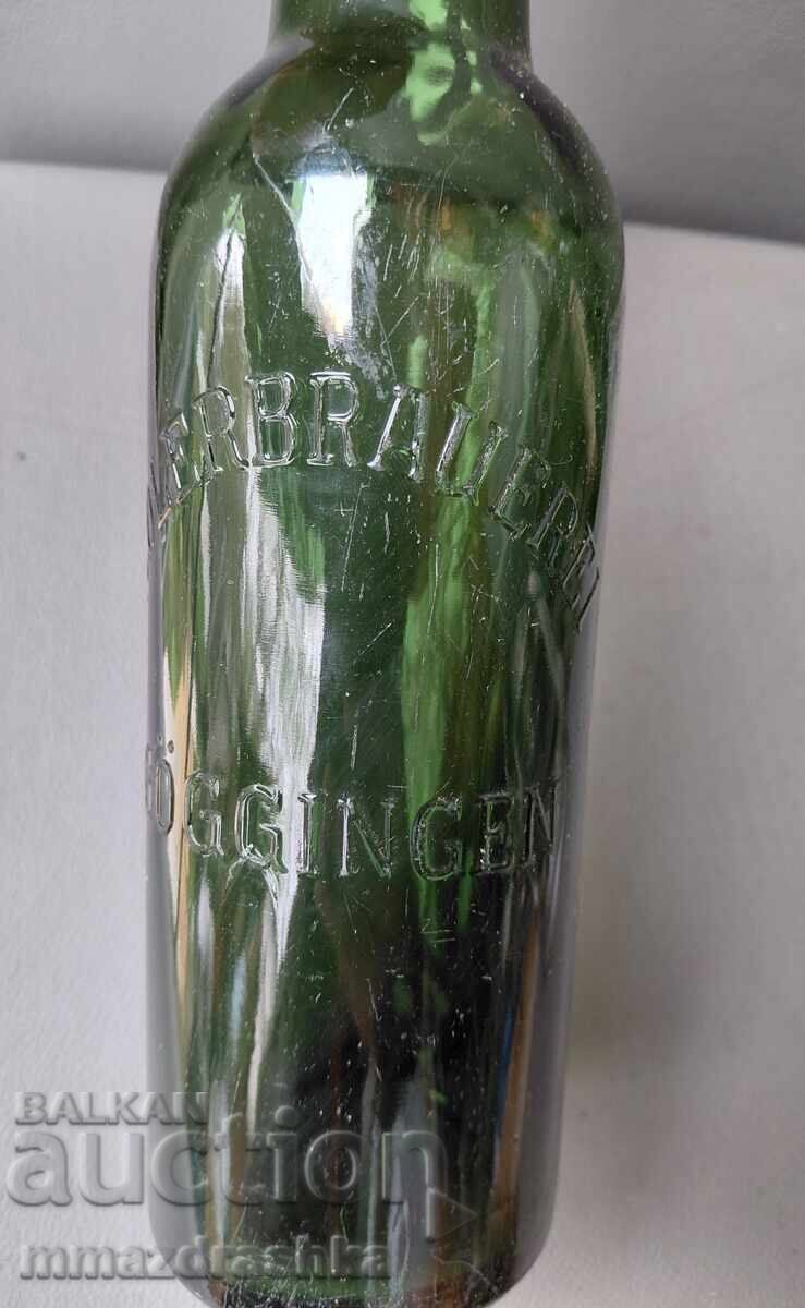 Auction  120-year-old beer bottle