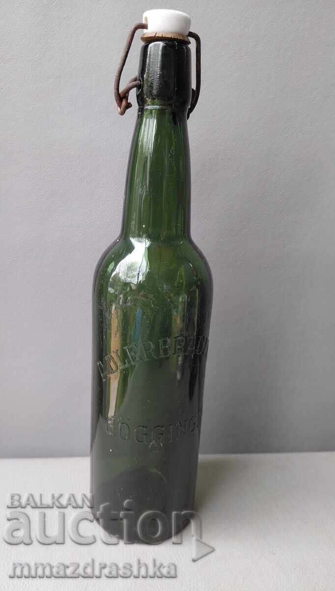120-year-old beer bottle