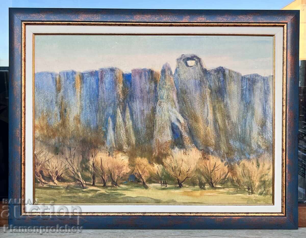 УНИКАТ КАРТИНА ПОДПИСАНА И ДАТИРАНА