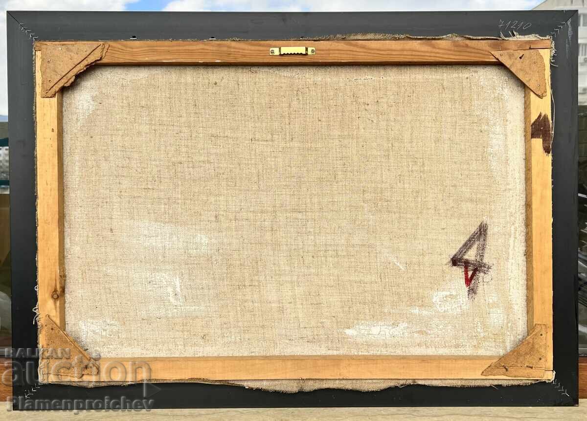 Παράδοση ΜΟΝΑΔΙΚΟΣ ΠΙΝΑΚΑΣ ΕΛΑΙΟΓΡΑΦΙΑ ΥΠΟΓΕΓΡΑΜΜΕΝΟΣ 1980