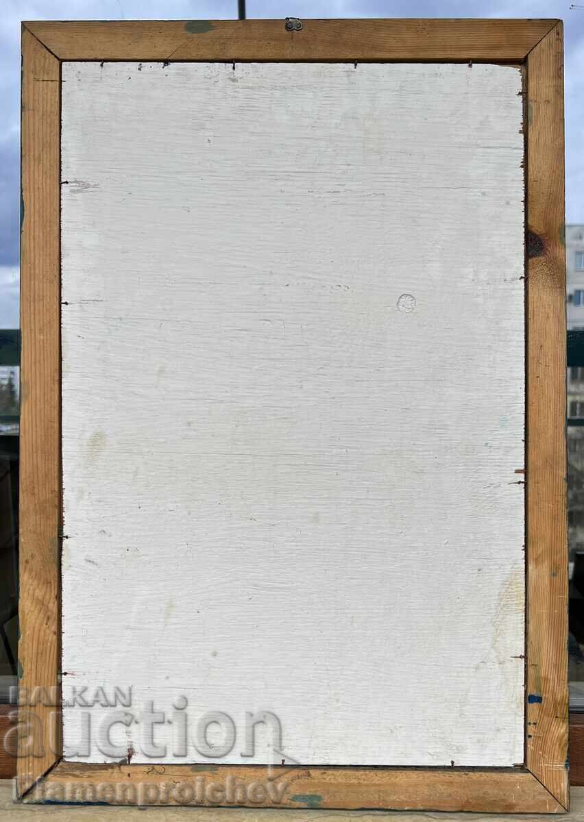 ΜΟΝΑΔΙΚΟΣ ΠΙΝΑΚΑΣ ΕΛΑΙΟΓΡΑΦΙΑ ΥΠΟΓΕΓΡΑΜΜΕΝΟΣ - 5