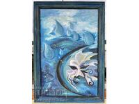 УНИКАТ КАРТИНА МАСЛО ПОДПИСАНА