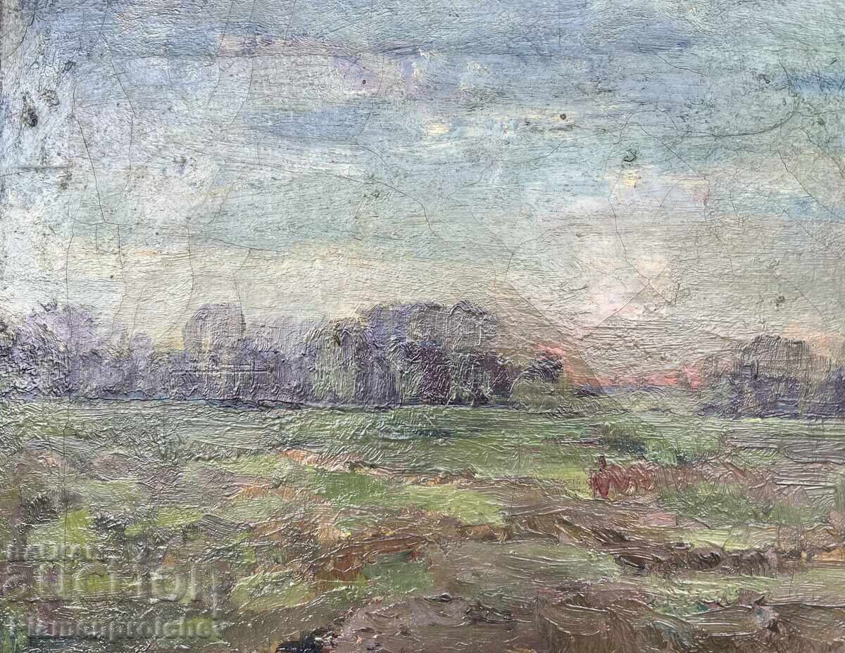 Auction  VERY OLD OIL PAINTING ON CANVAS