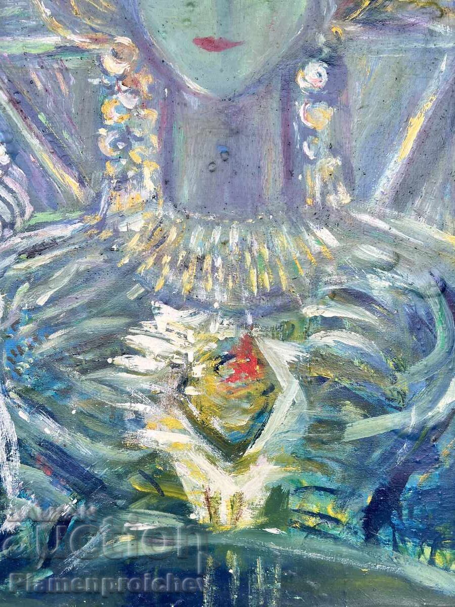 Delivery of OLYMPIA PAINTING OIL ON CANVAS