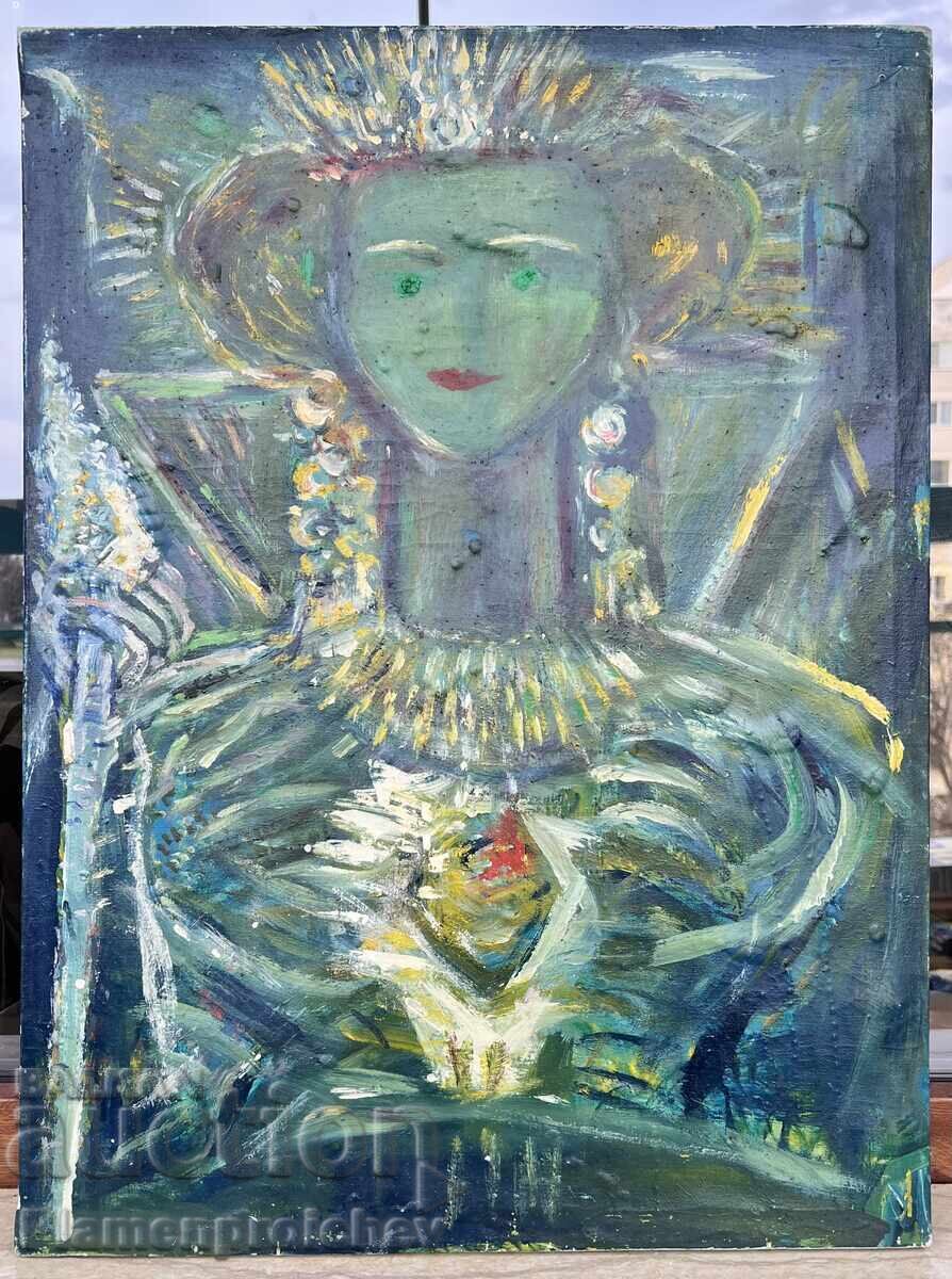 OLYMPIA PAINTING OIL ON CANVAS