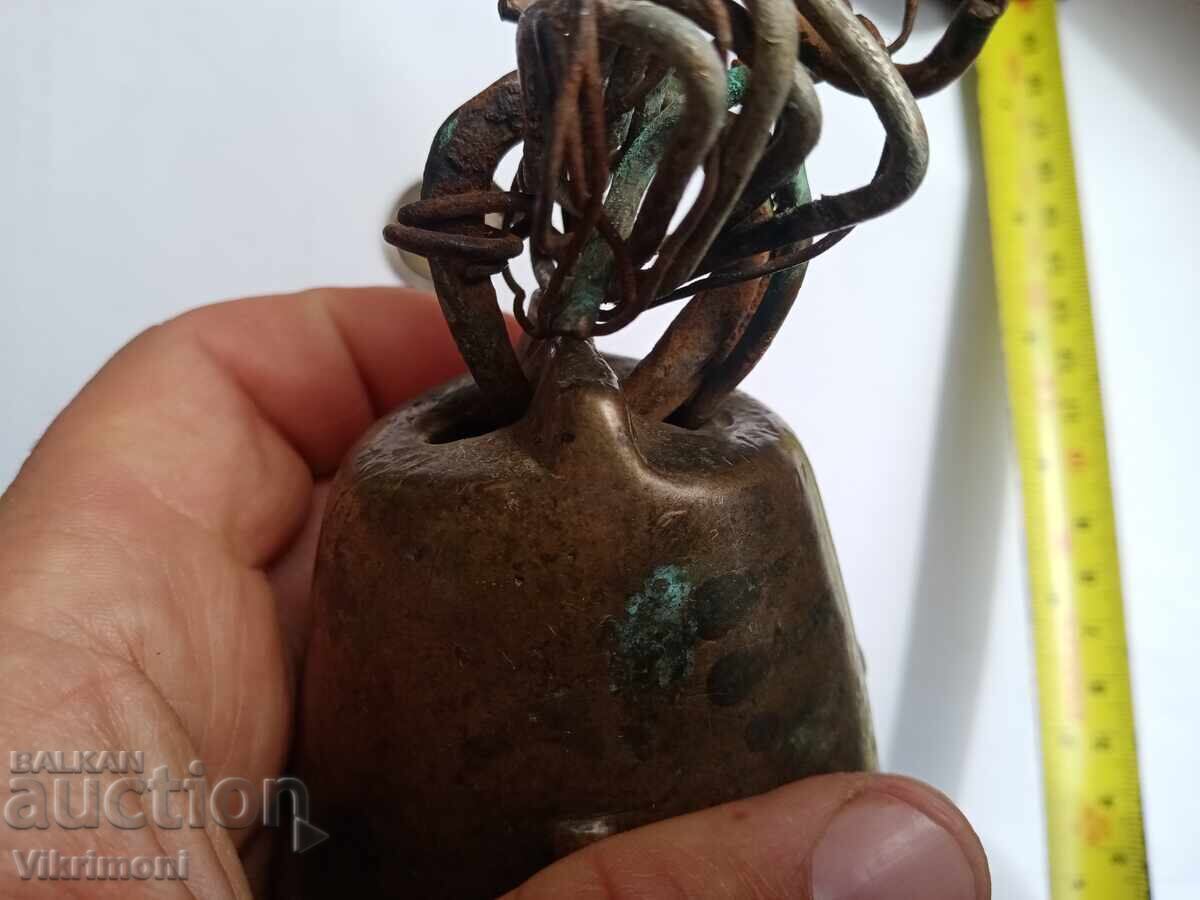 Доставка на Стар бронзов чан ,голям,тюмбелек,хлопка,звънец,