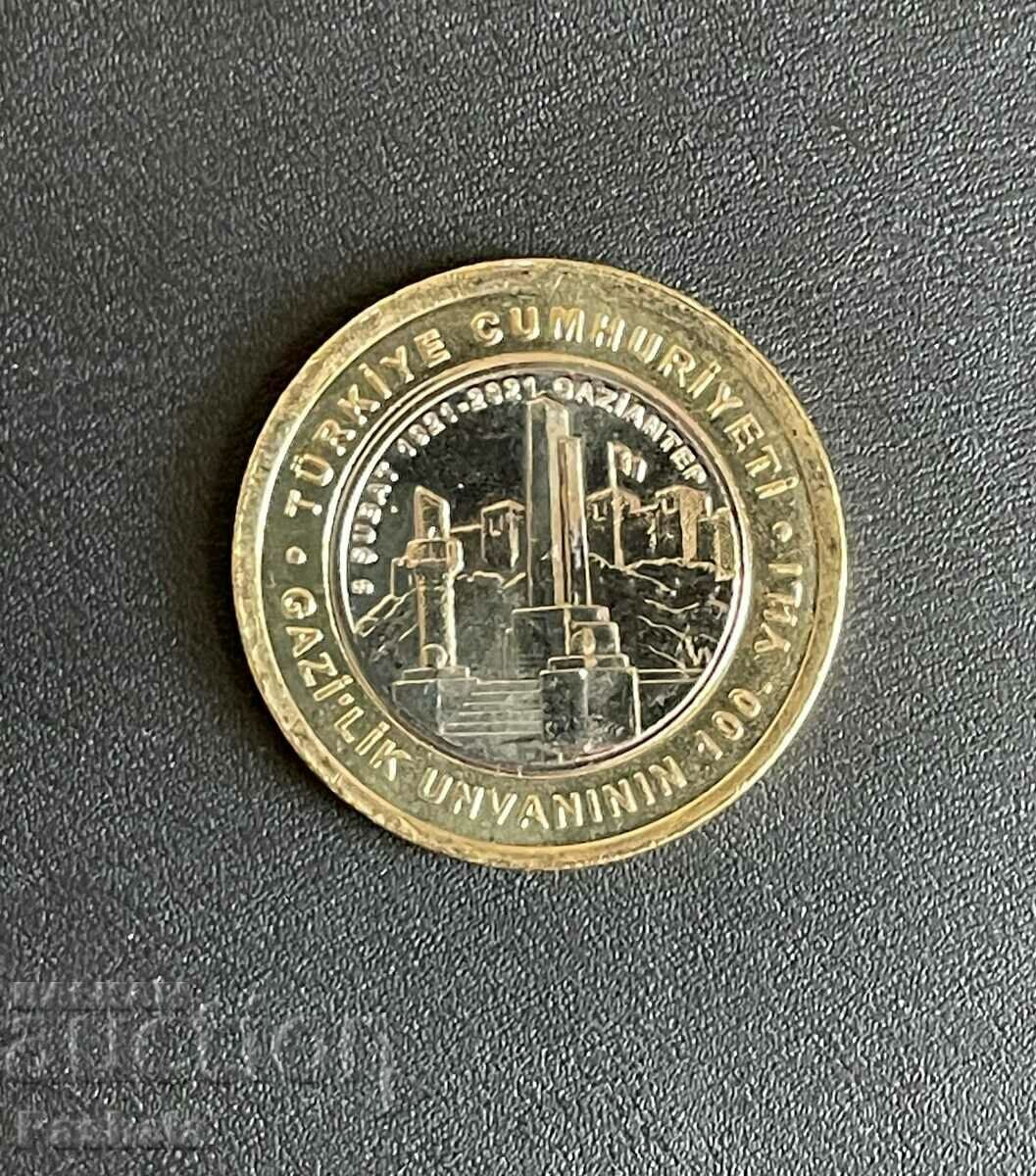 Turcia 1 lira 2021 /c cu preț € 2.56 | 5.01 BGN