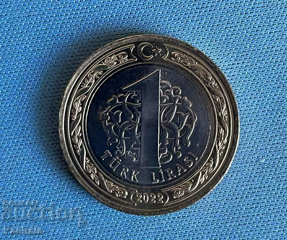 Τουρκία 1 λίρα 2022 με τιμή € 3.07 | 6.00 BGN Τουρκία 1 λίρα 2022 με τιμή € 3.07 | 6.00 BGN
