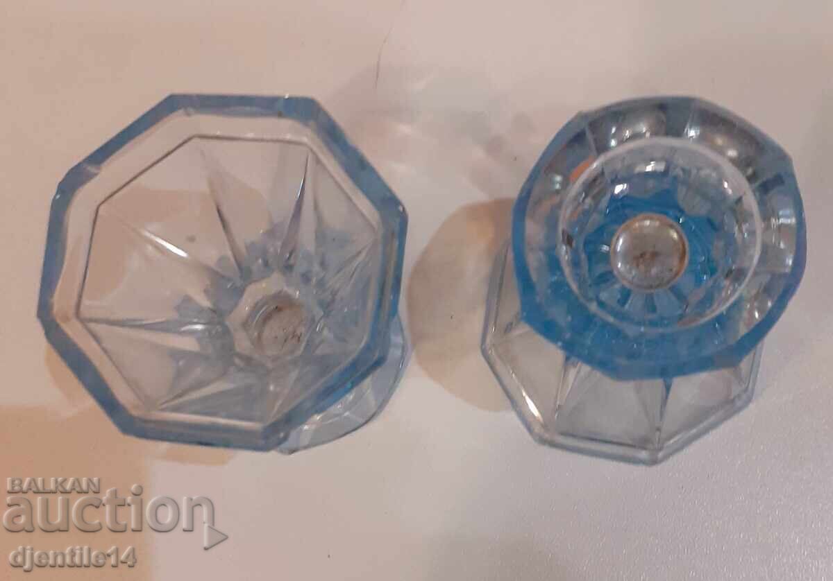 Доставка на Чаши цветен кристал