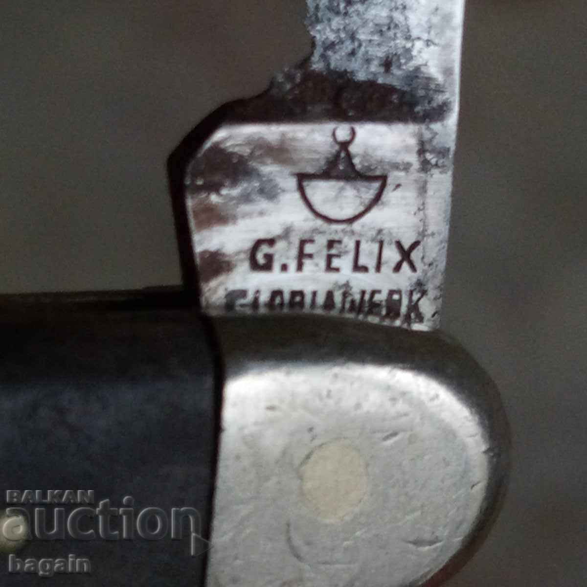 Delivery of German knife. Felix Solingen