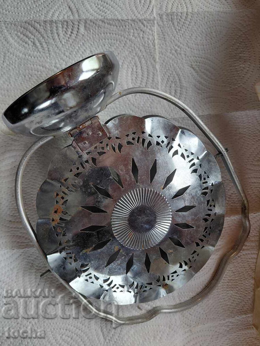 Μεταλλική τριπλή μπομπονιέρα - 5