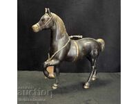 Stylish decorative brass horse figurine