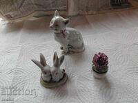 old Bulgarian porcelain figurines