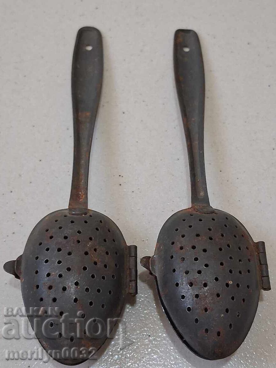 Old tea spoons 2 pieces spoon with price € 19.72 | 38.57 BGN
