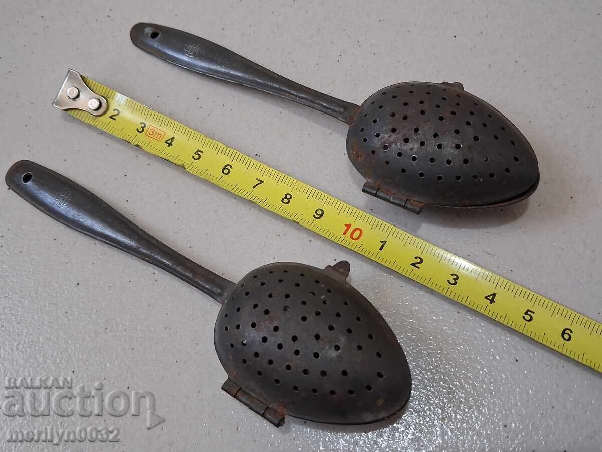 Delivery of Old tea spoons 2 pieces spoon