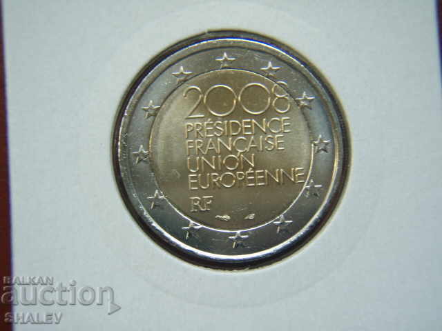 Licitație 2 euro 2008 Franța „UE” - Unc (2 euro)
