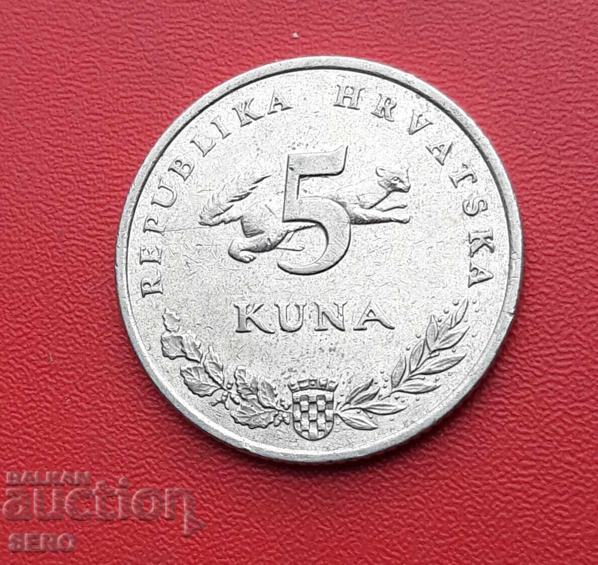 Croația-5 kuna 2013 cu preț € 0.20 | 0.39 BGN