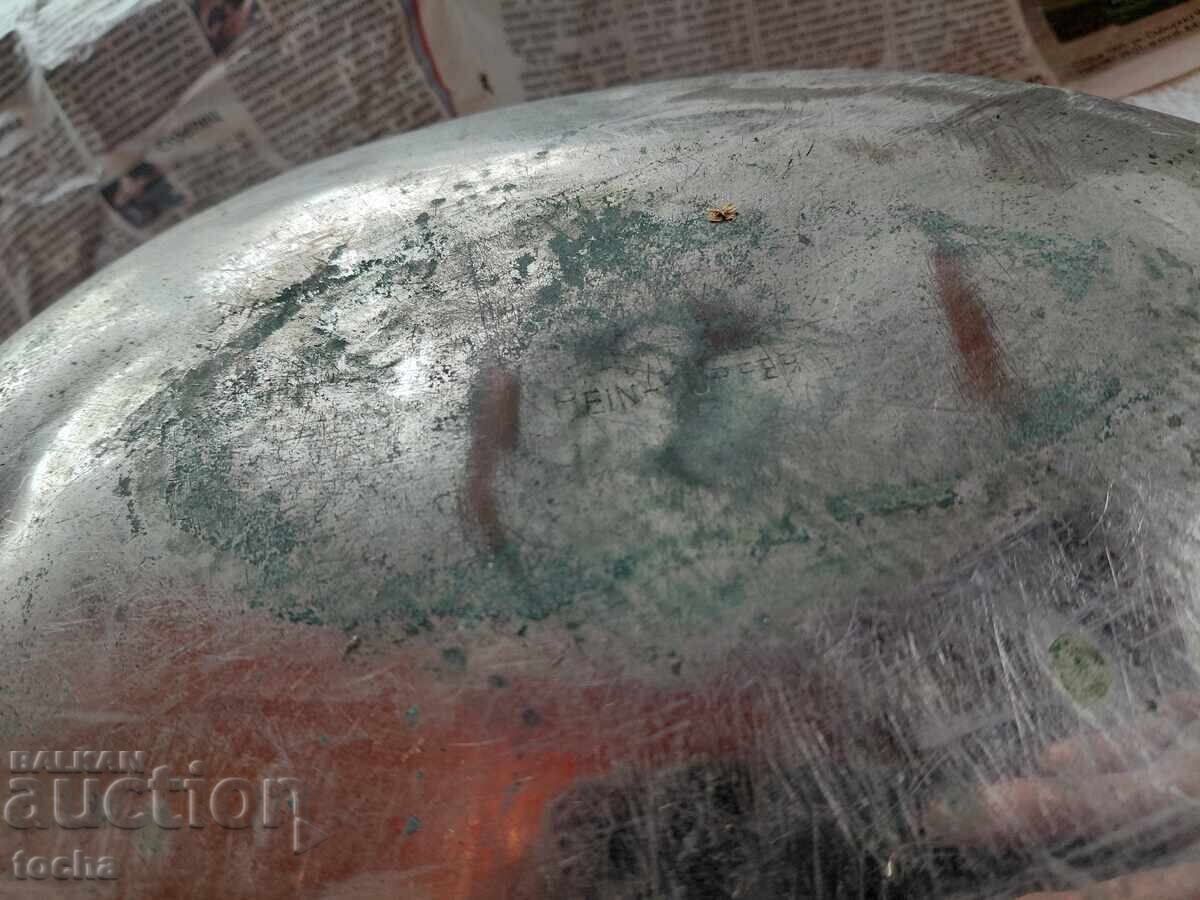 sticlă/recipient vechi pentru încălzirea patului - 5