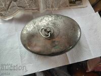 Antique bed warmer/hot water bottle