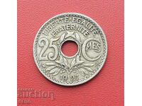 Франция-25 цента 1927
