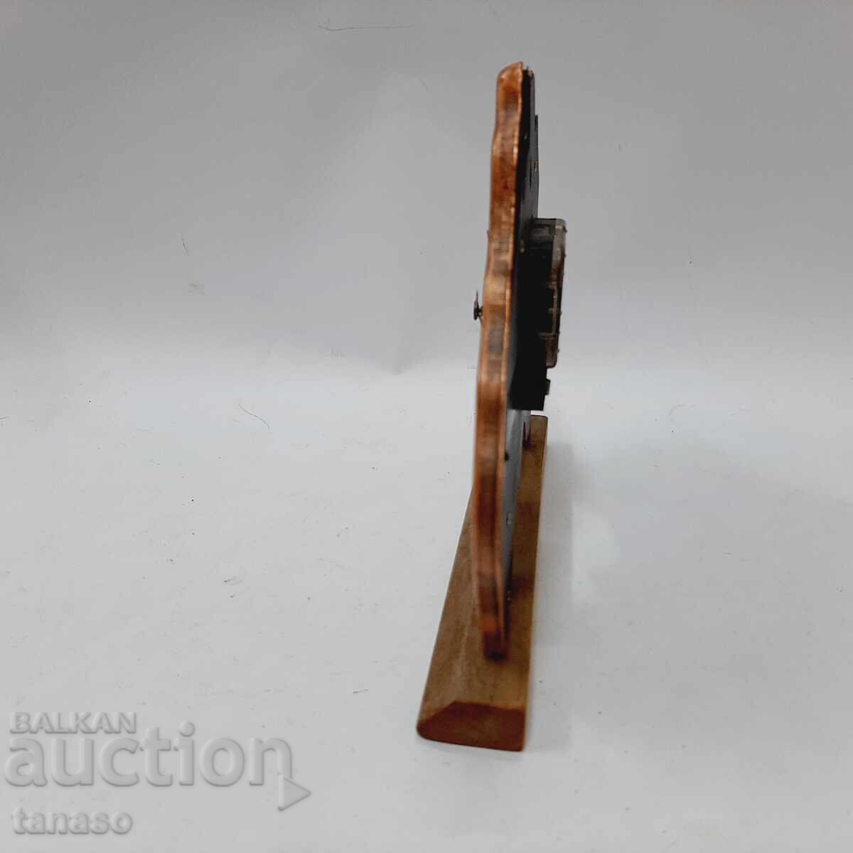 Ρετρό χάλκινο επιτραπέζιο ρολόι-σουβενίρ από την Αυστραλία (5.2) - 6