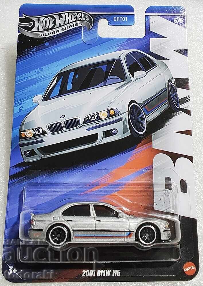 Hot Wheels Silver Series 2001 BMW M5 1:64