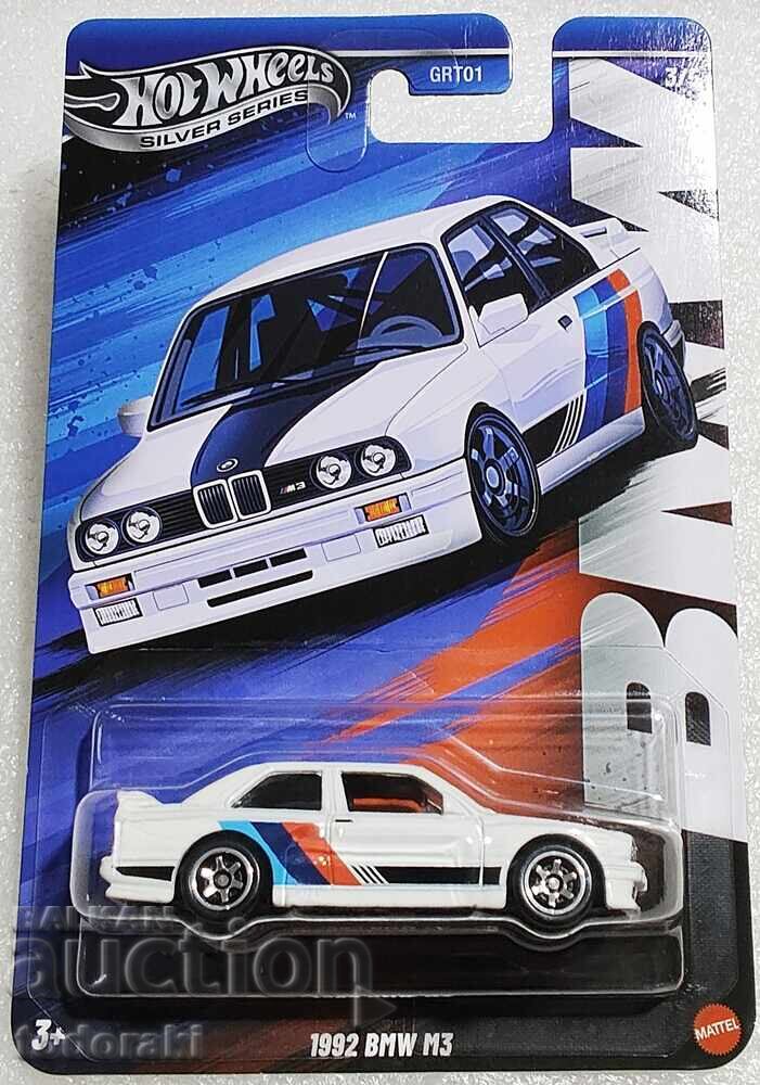 Hot Wheels Silver Series 1992 BMW M3 1:64