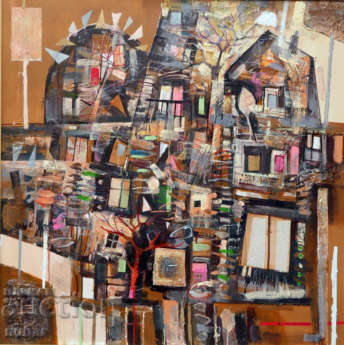 Cartierul necunoscut - 90/90 /înrămat/ cu preț € 330.00 | 645.43 BGN