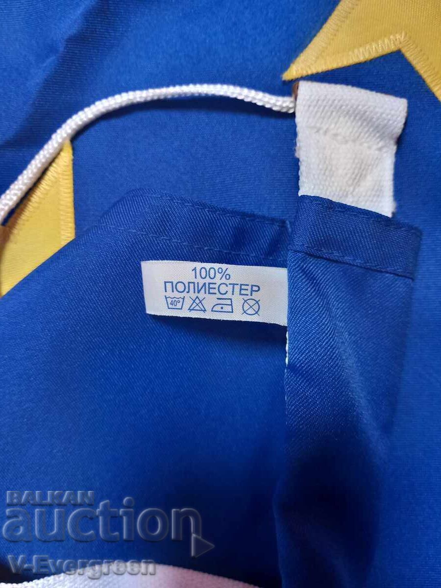 Delivery of Large EU European Union flag Made in Bulgaria 150cm