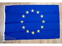 Steag mare UE Uniunea Europeană Fabricat în Bulgaria 150cm