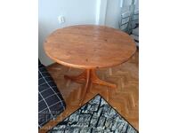 Double-sided folding table