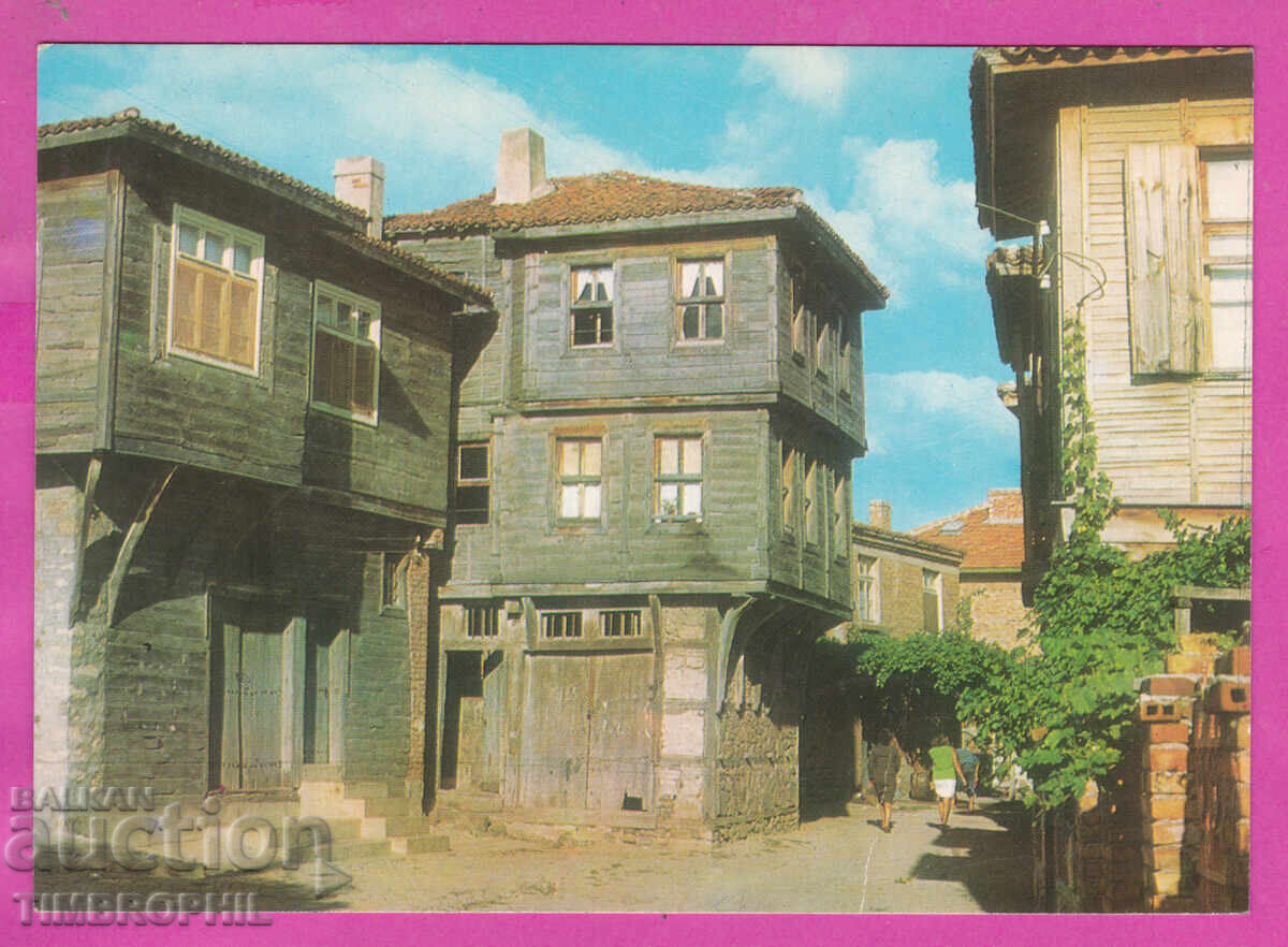 Δημοπρασία 324299 / ΣΟΖΟΠΟΛ 1973 παλιές κατοικίες Βουλγαρία φωτογραφία Δ-4870-Α