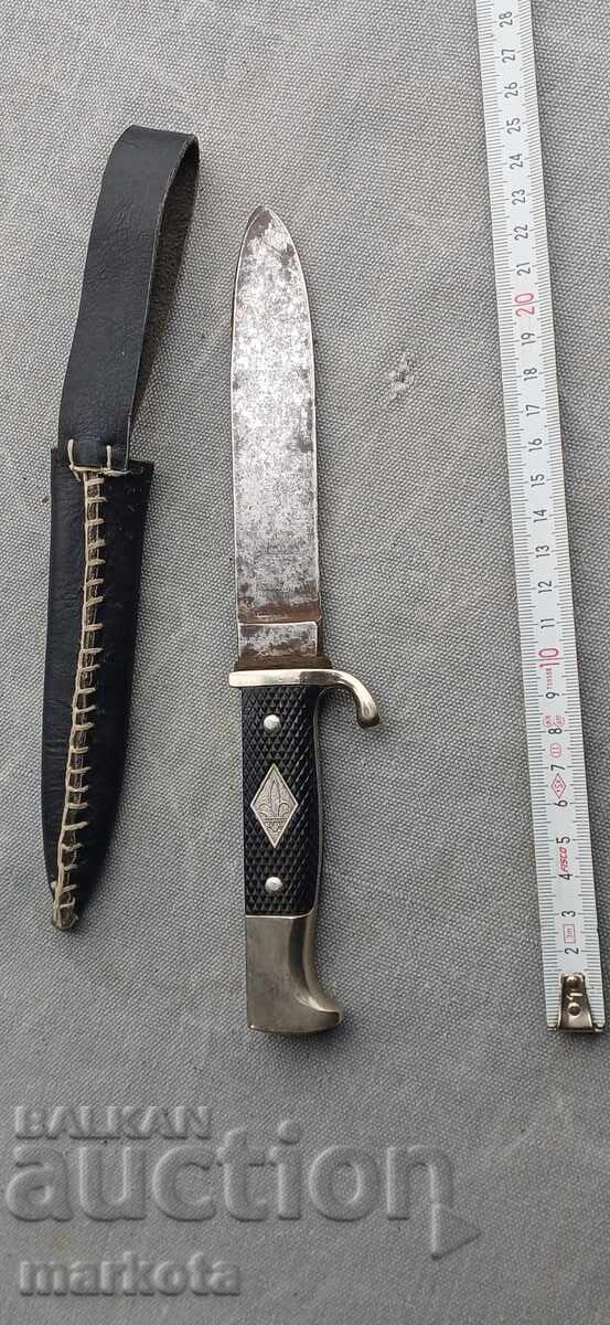 Παράδοση Γερμανικό μαχαίρι, κάμα, στιλέτο, ξίφος - "Solingen"