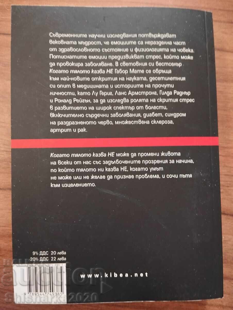 When the body says NO with price € 8.00 | 15.65 BGN