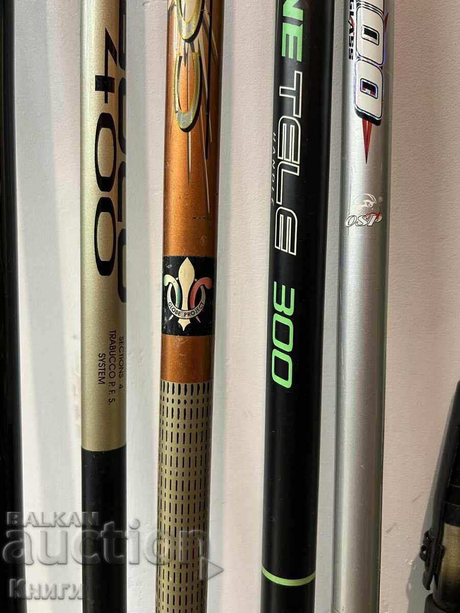 7 lansete cu husă și scaun de pescuit - 5