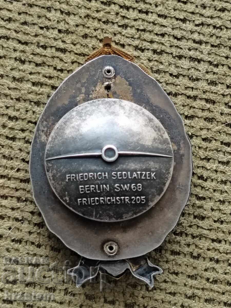 Insignă bulgărească de pilot regal Pilot - Observator - 5