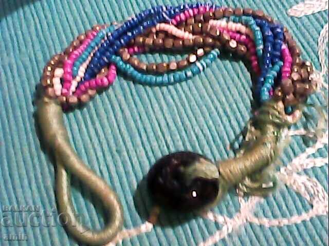 Lot brățări și inele din mărgele și cristale - 5