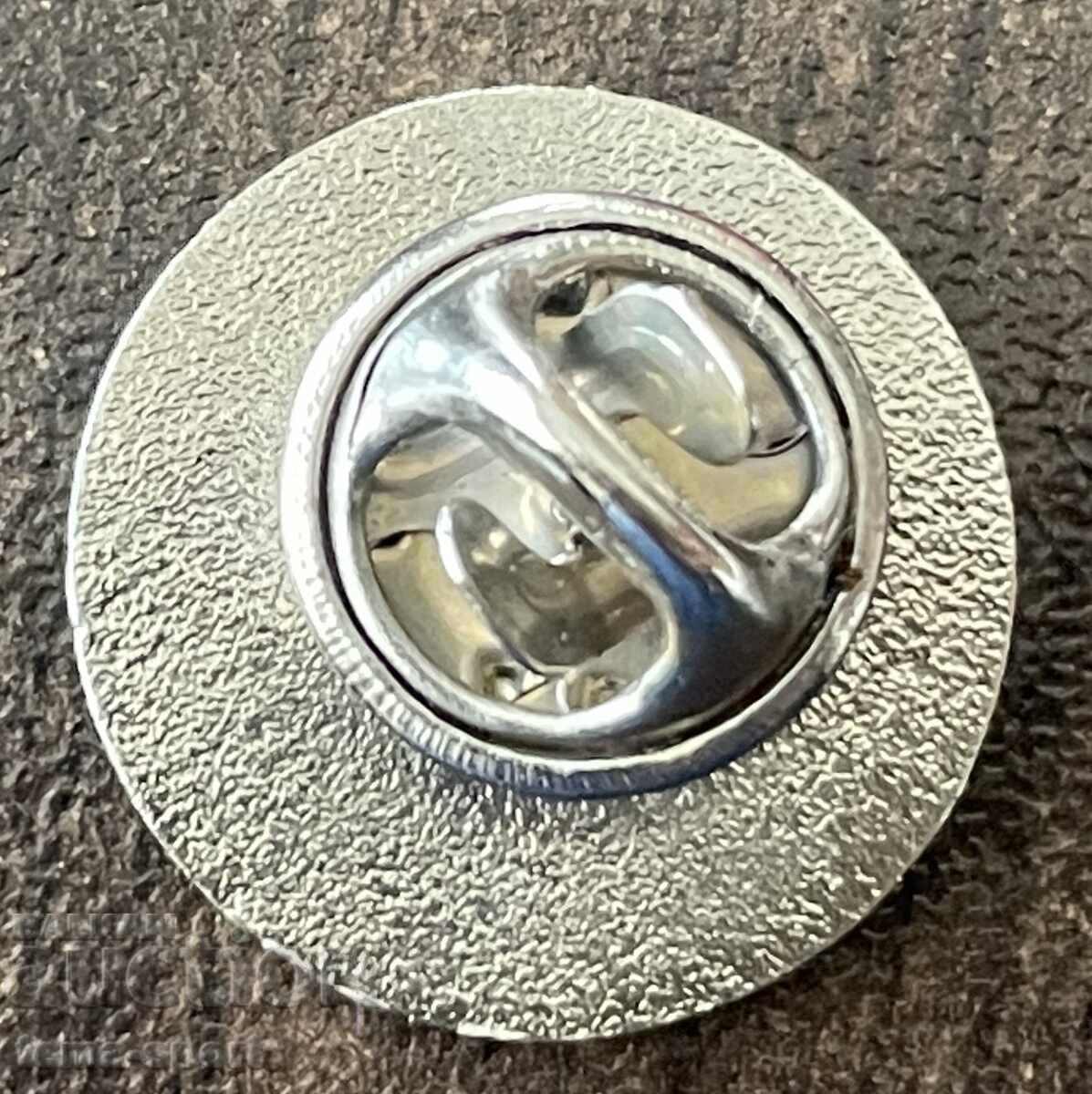 1952 България знак футболен клуб Бенковски Бяла емайл с цена € 7.00 | 13.69 лв.