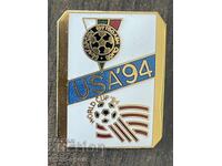 1957 Bulgaria badge World Cup football USA 1994 Ema