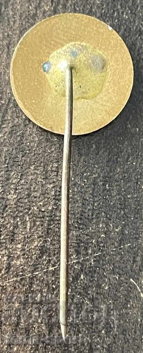 1969 Bulgaria insignă club de fotbal Slavia Sofia email cu preț € 4.00 | 7.82 BGN