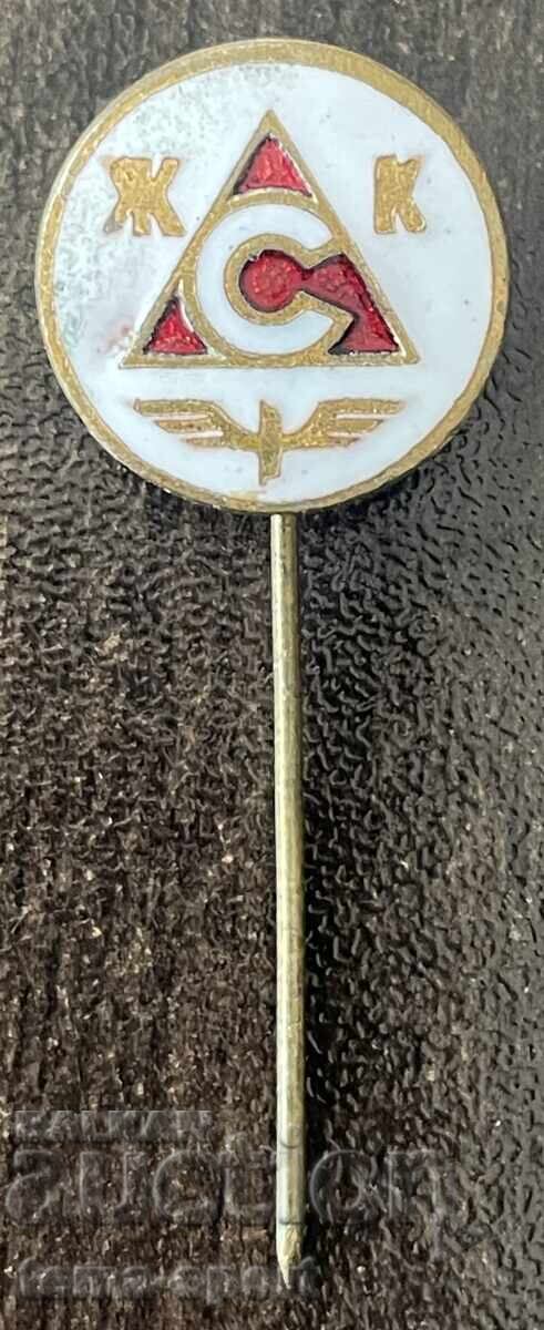 1973 Bulgaria insignă club de fotbal JSK email