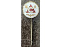 1973 Βουλγαρία σήμα ποδοσφαιρικού συλλόγου ΖΣΚ εμαγιέ