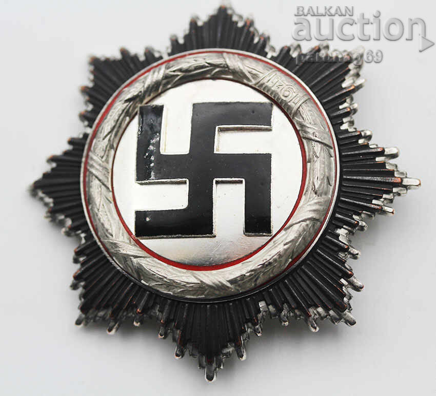 Licitație Germania AL TREILE REICH - Crucea Germană "ARGINT" - FOARTE RARĂ