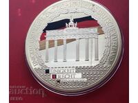 Медал-Германия-гигантски медал от 376 грама с 3 кристала