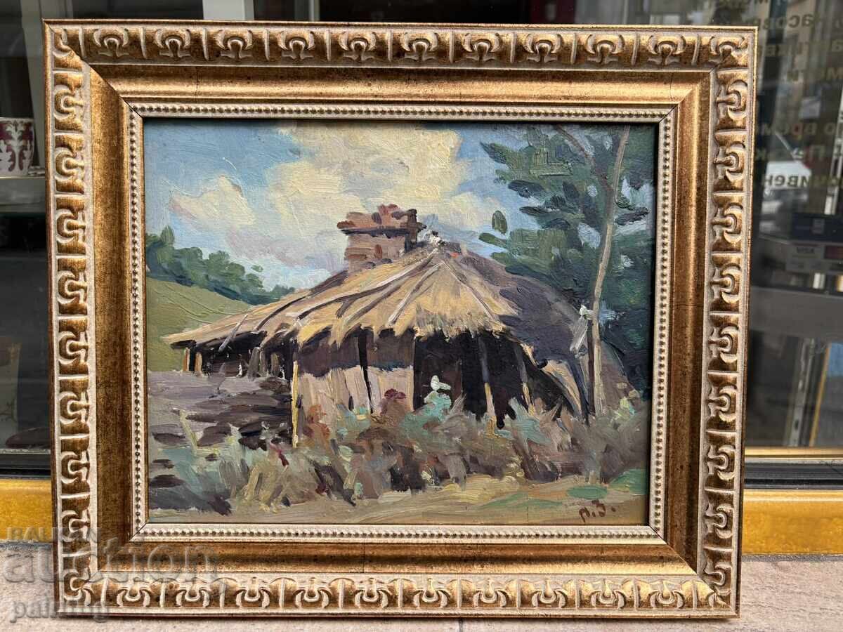 Petko Zadgorski, pictură unică în ulei